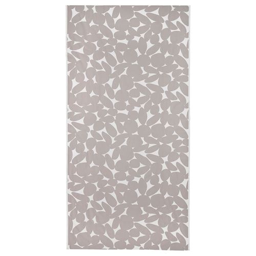 IKEA - VITFRYLE, pre-cut fabric, off white-black, 150x300 cm