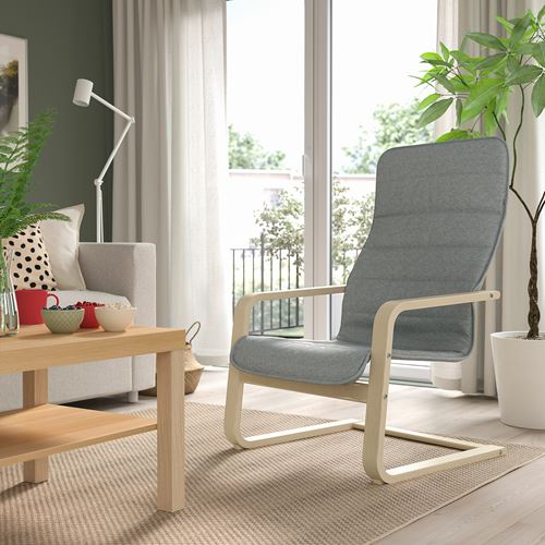 IKEA - ARSUNDA, rocking-chair, knisa light grey