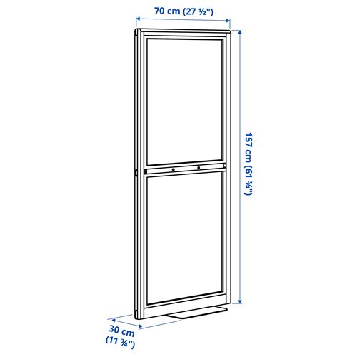 IKEA - MITTZON, Acoustic screen, Gunnared beige, 70x157 cm