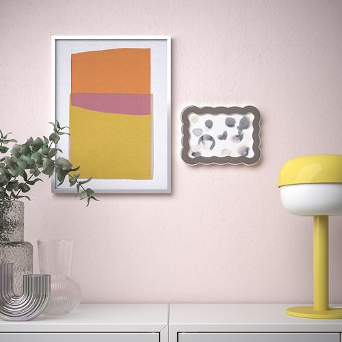 IKEA - PARLHAGTORN, gri çerçeve, lame, 13x18 cm