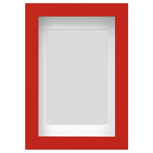 IKEA - RÖDALM, photo frame, red, 10x15 cm