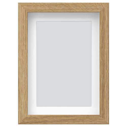 IKEA - RÖDALM, wooden frame, oak effect, 13x18 cm