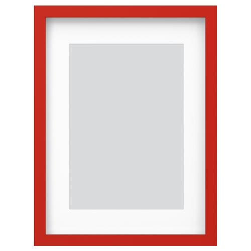 IKEA - RÖDALM, photo frame, red, 30x40 cm