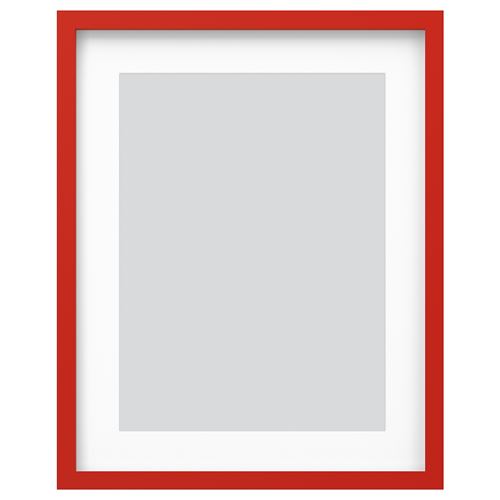 IKEA - RÖDALM, photo frame, red, 40x50 cm