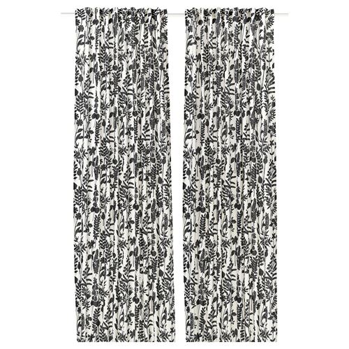 background curtain, 1 pair