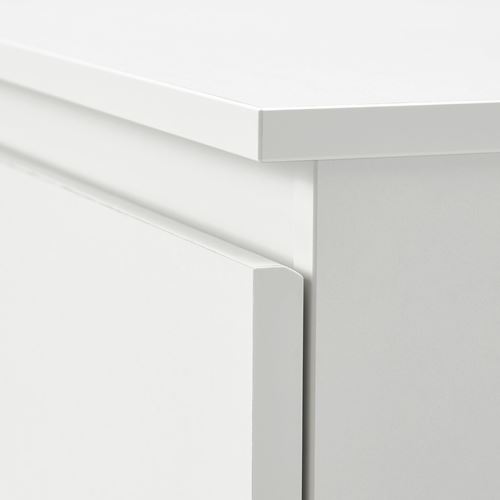 IKEA - LILLBERGET, chest of 6 drawers, white, 140x43x68 cm