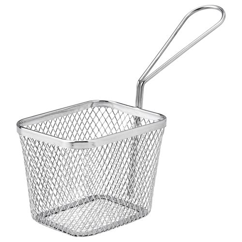 IKEA - GRILLTIDER, serving basket, stainless steel