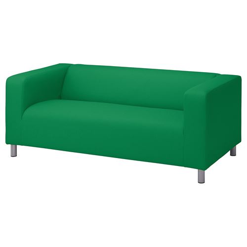 IKEA - KLIPPAN, 2-seat sofa cover, vissle green