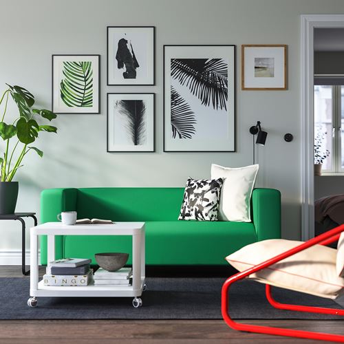 IKEA - KLIPPAN, 2-seat sofa, vissle green