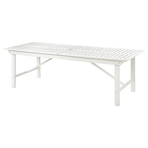 IKEA - BONDHOLMEN, dining table, white-beige, 235x90 cm