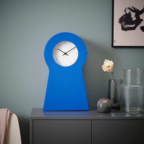 IKEA - IKEA PS 1995, wall clock, blue, 48 cm