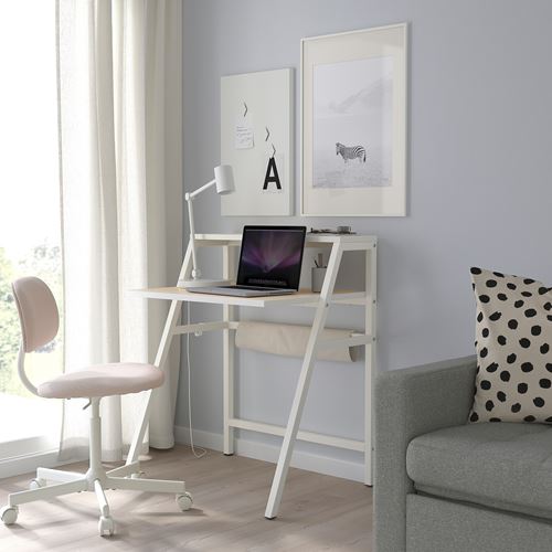 IKEA - MITTPLAN, desk, white, 80x60 cm