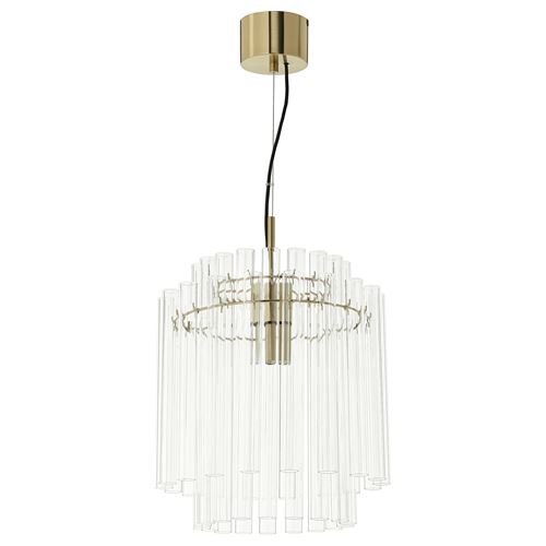 IKEA - STOCKHOLM 2025, sarkıt lamba, cam-pirinç, 38 cm