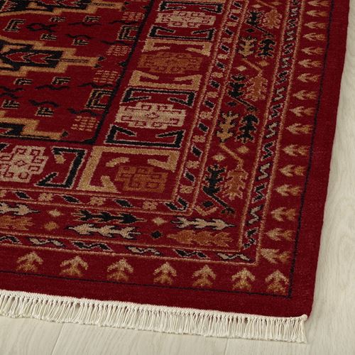 IKEA - VIMPELGRAS, handwoven rug, multicolour-red, 170x240 cm