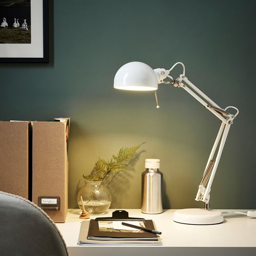 IKEA - FORSA, work lamp, white