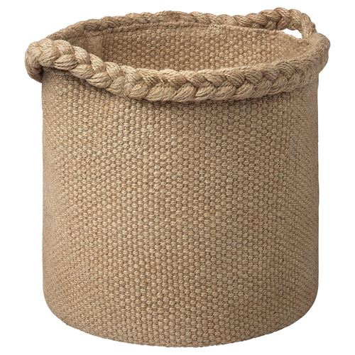 IKEA - MAVINN, basket, jute, 26x25x25 cm