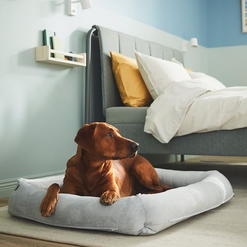 IKEA - UTSADD, pet bed, light grey, 99x79 cm