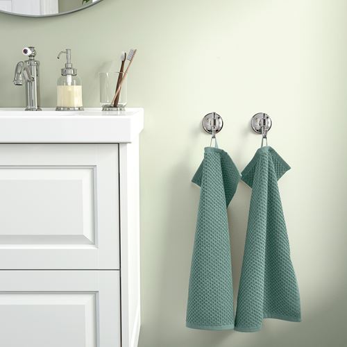 IKEA - GULVIAL, hand towel, turquoise, 30x50 cm