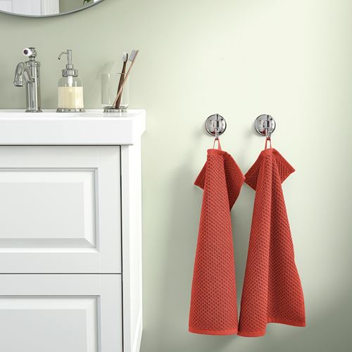 IKEA - GULVIAL, hand towel, red-brown, 30x50 cm