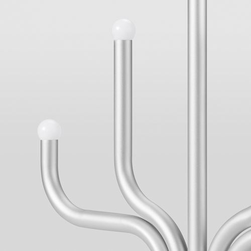 IKEA - FRÖJDA, LED candelabra, silver-colour, 40 cm