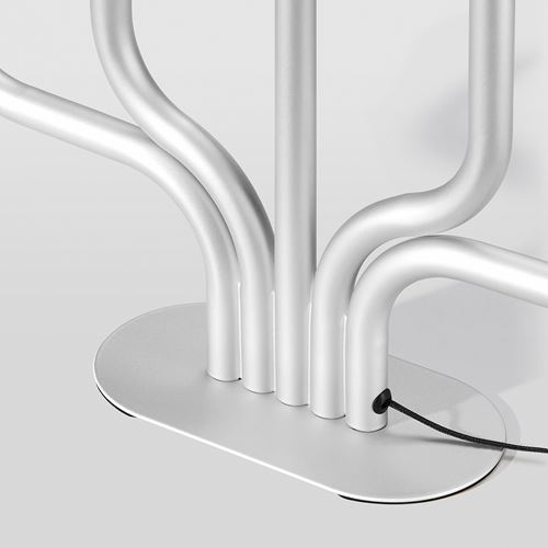 IKEA - FRÖJDA, LED candelabra, silver-colour, 40 cm