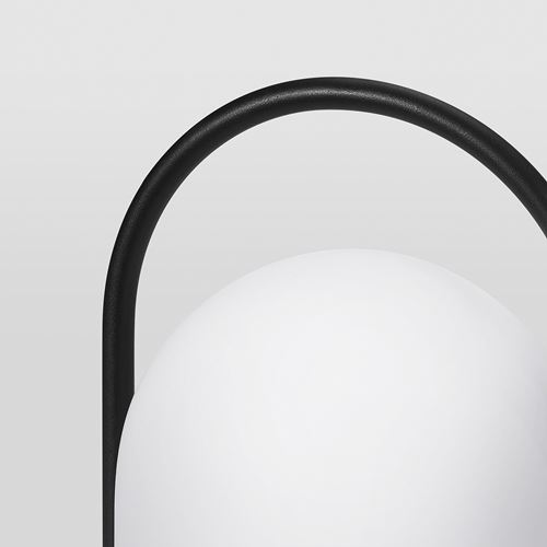 IKEA - FRÖJDA, LED lantern, black, 28 cm
