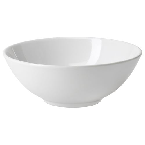 IKEA - GODMIDDAG, bowl, white, 16 cm