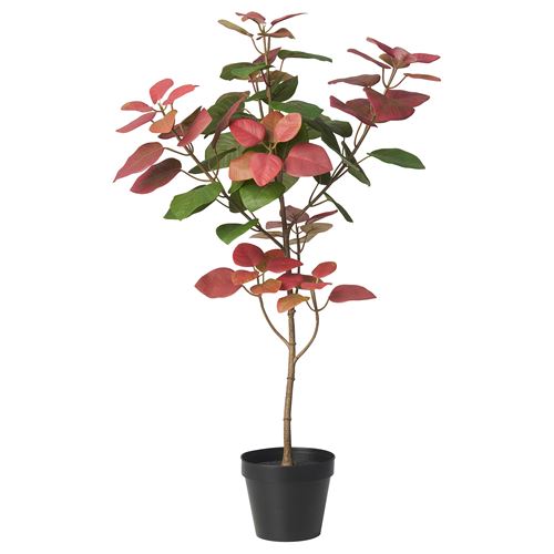 IKEA - FEJKA, artificial plant, pink/green, 12 cm