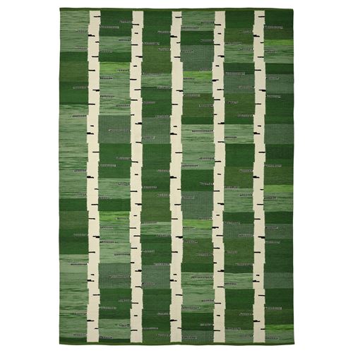green-white-black handwoven