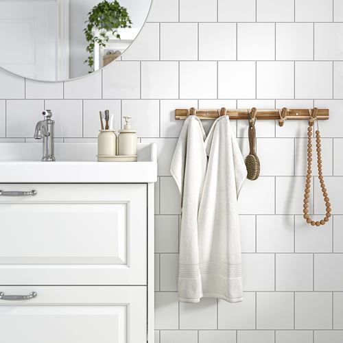 IKEA - STOREDAMM, duvar askısı, akasya-rattan, 60 cm