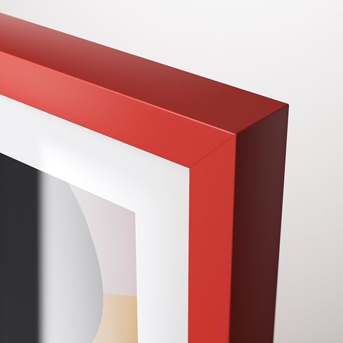 IKEA - RÖDALM, photo frame, red, 40x50 cm