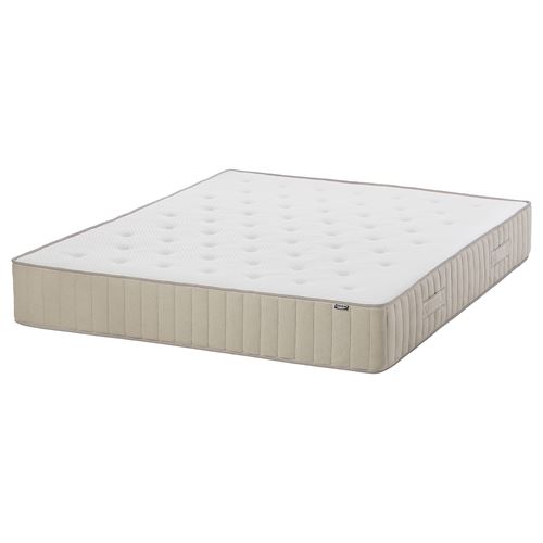 IKEA - VATNESTRÖM, double bed mattress, natural, 160x200 cm