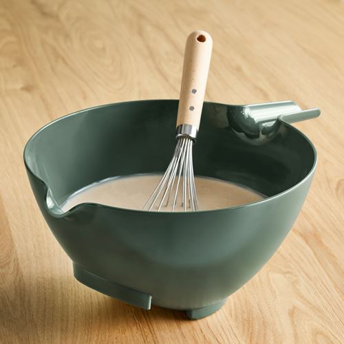 IKEA - VISPNING, mixing bowl, grey-green, 3 l