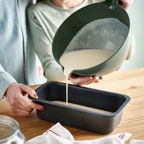 IKEA - VISPNING, mixing bowl, grey-green, 3 l