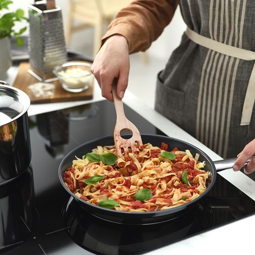 IKEA - STRALFENA, spaghetti server, birch, 30 cm