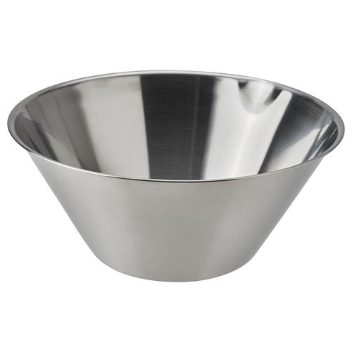 stainless steel serving bowl