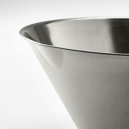 IKEA - VARDAGEN, stainless steel serving bowl, stainless steel