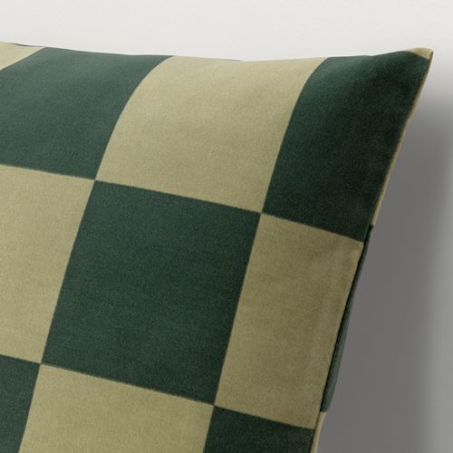 IKEA - IDGRAN, lace pillow cover, green, 50x50 cm