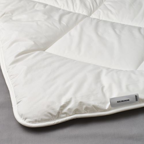 IKEA - GULDBANAN, tek kişilik yorgan, beyaz, sıcak tutar