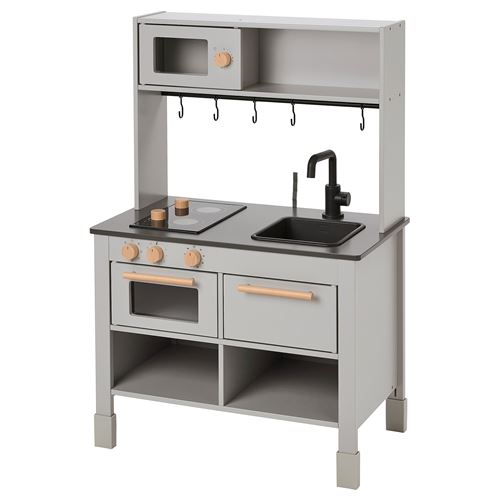 IKEA - SILLTRUT, play kitchen, grey, 68x40x100 cm