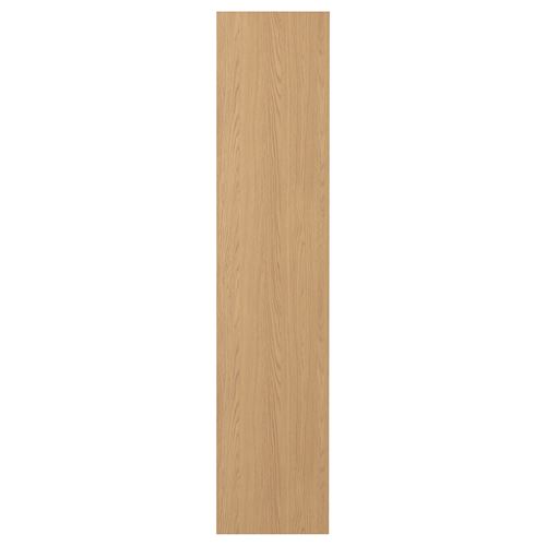 IKEA - STORKLINTA, door, oak effect, 50x229 cm