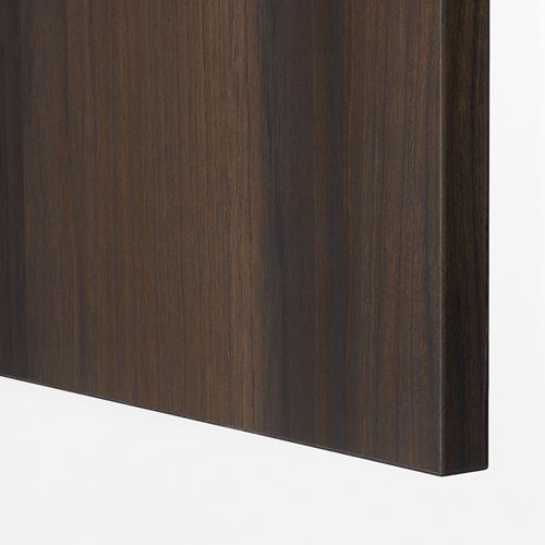 IKEA - STORKLINTA, wardrobe door, dark brown, 50x229 cm