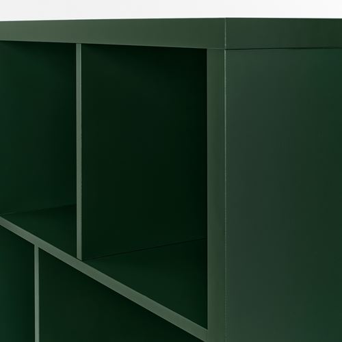IKEA - KALLAX, Open Shelving Unit, green, 147x77 cm