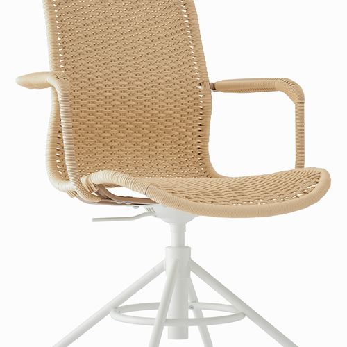 IKEA - STIGBYGEL, office chair, beige-white