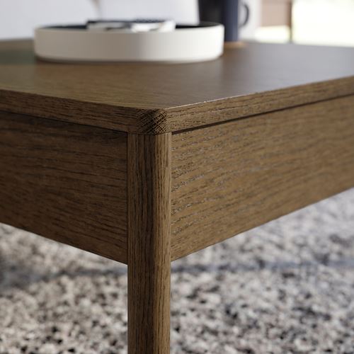 IKEA - TONSTAD, coffee table, oak veneer-brown, 84x82 cm