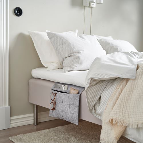 IKEA - SILANG, storage pocket, grey-felt