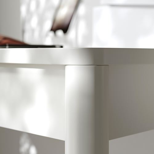 IKEA - TONSTAD, desk, off white, 140x75 cm