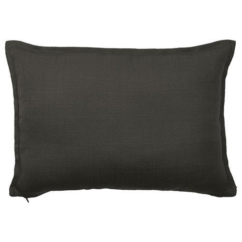 IKEA - LAGERPOPPEL, lace pillow cover, anthracite, 40x58 cm