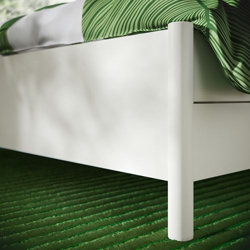 IKEA - TONSTAD, double bed, off white, 180x200 cm