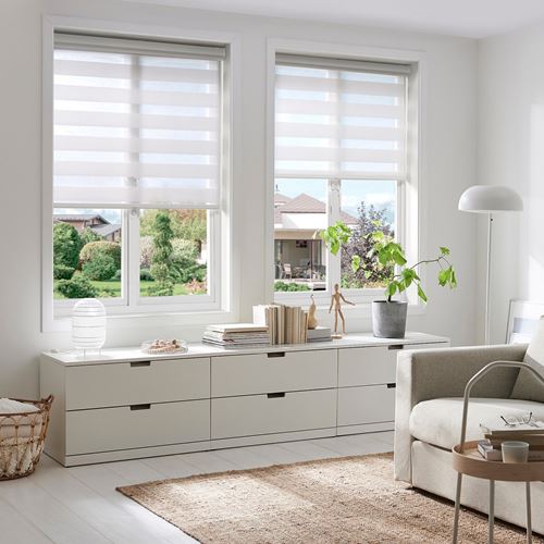 IKEA - TANDLUNDFLY, stor perde, beyaz, 60x155 cm